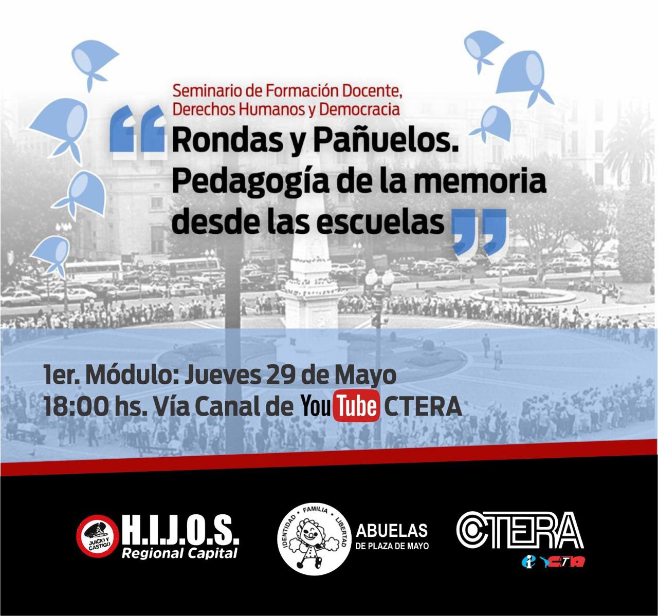 En este momento estás viendo UnTER convoca a participar del seminario de formación docente en Derechos Humanos y Democracia