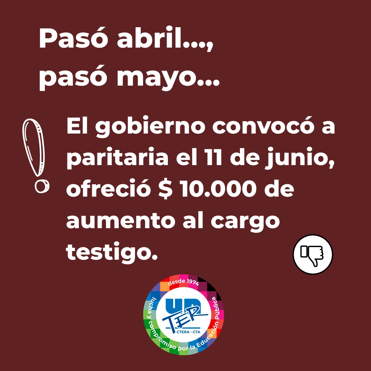 Paro y movilización