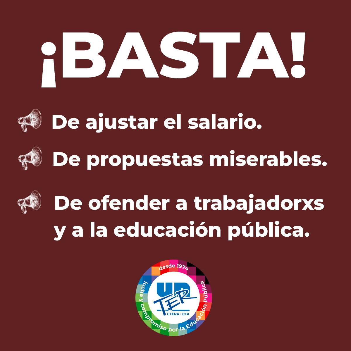Paro y movilización