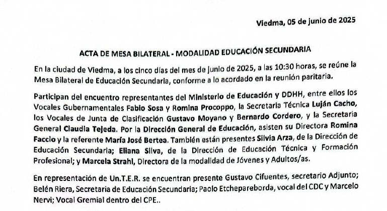En este momento estás viendo Reunión de política educativa de Nivel Secundario