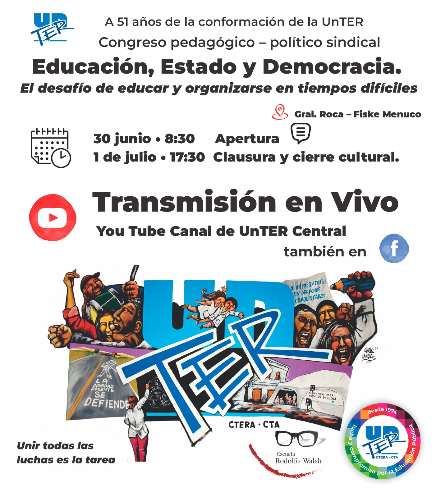 En este momento estás viendo Transmisión en vivo del Congreso educativo