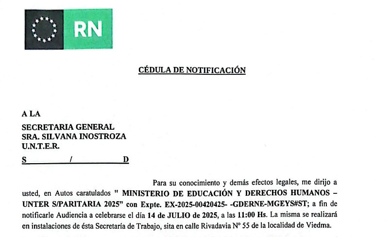 En este momento estás viendo Convocatoria a paritaria para el 14 de julio