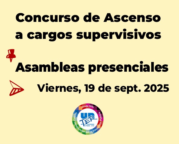 Lee más sobre el artículo El CPE autorizó el no cómputo de inasistencia para las asambleas de titularización de cargos supervisivos