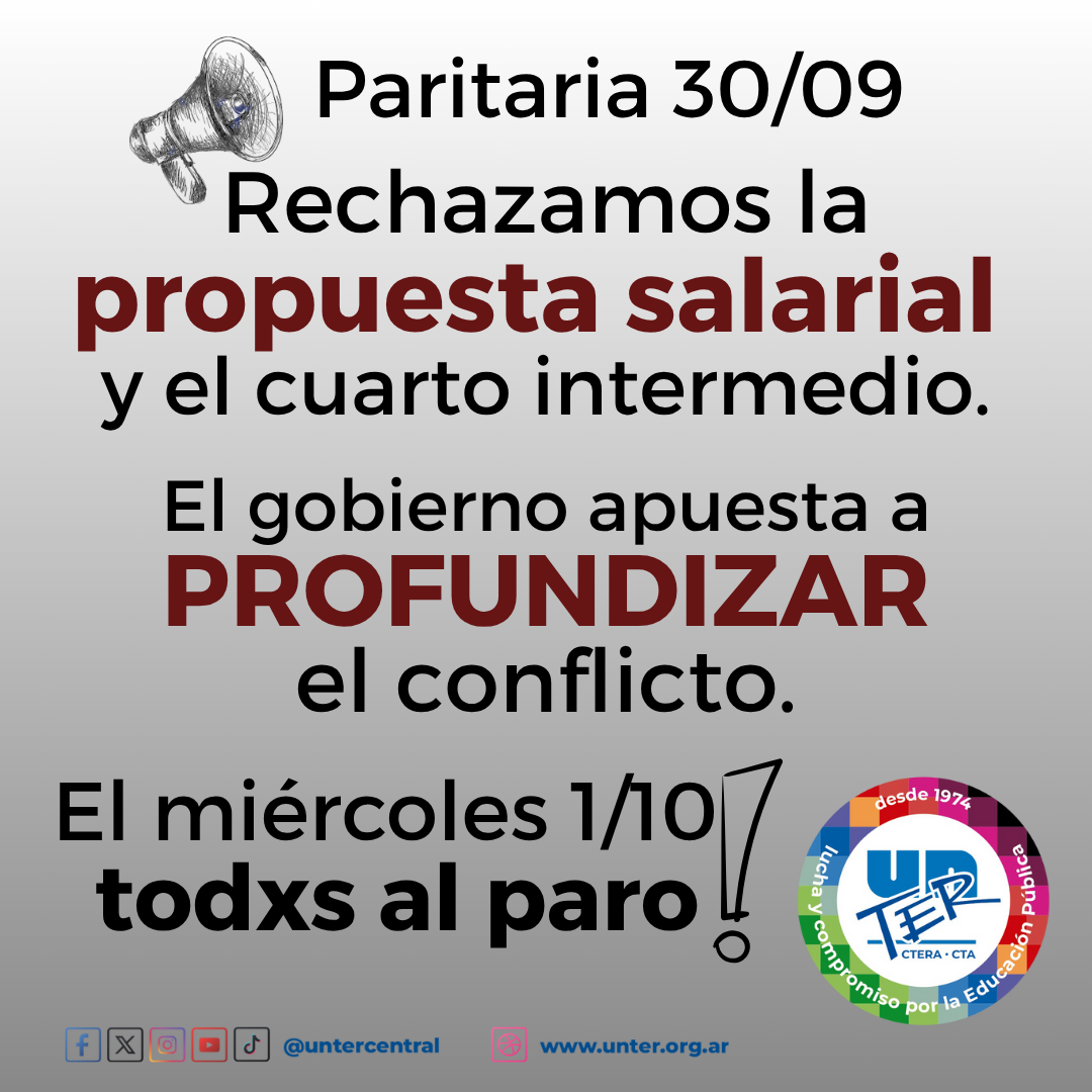 Lee más sobre el artículo Audiencia Paritaria, 30/09/25