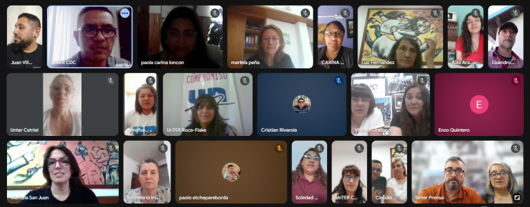 Lee más sobre el artículo El Plenario de Secretarixs Generales de UnTER ratificó el rechazo a la oferta salarial del gobierno y exigió urgente nueva paritaria