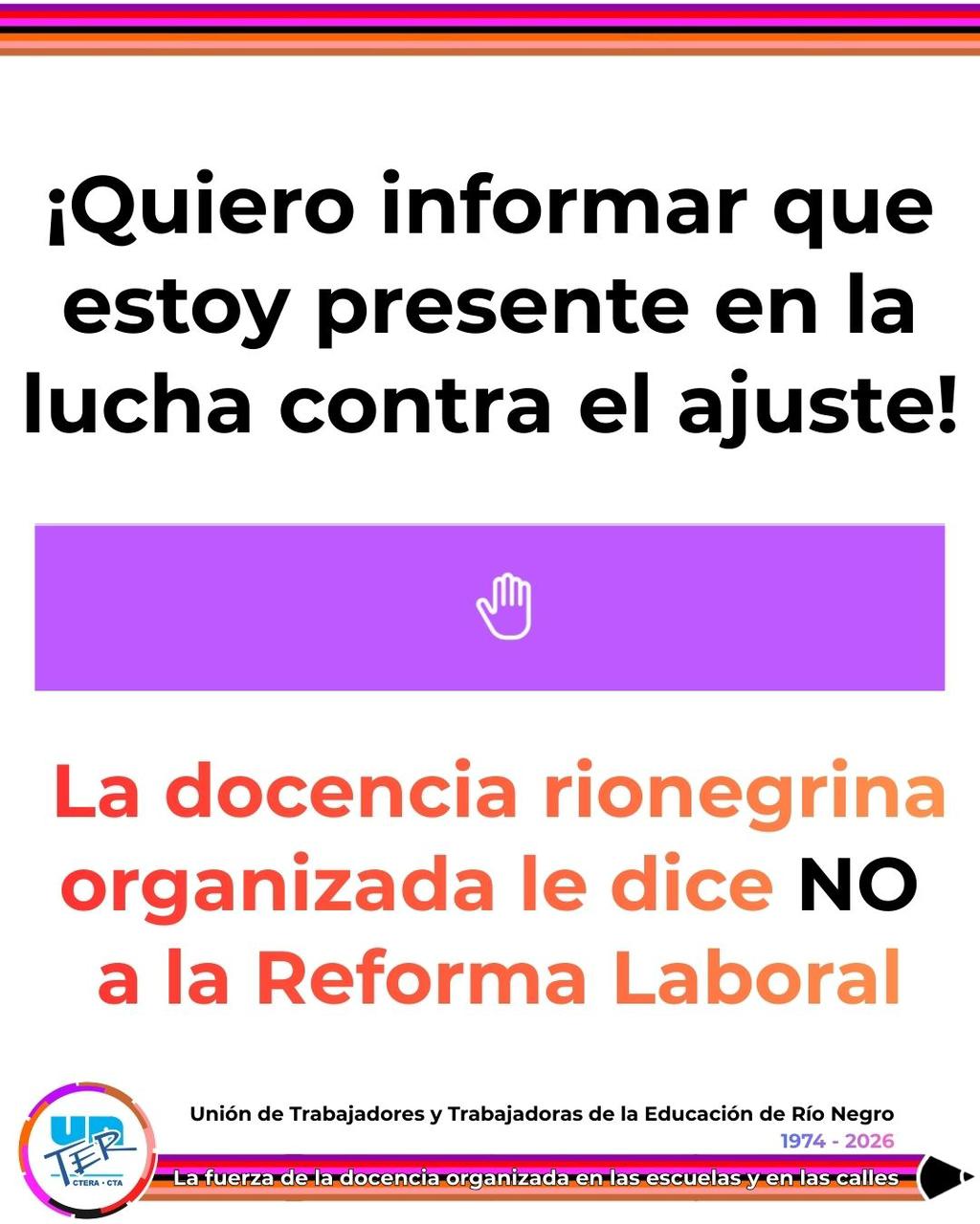 Lee más sobre el artículo La docencia presente en la lucha