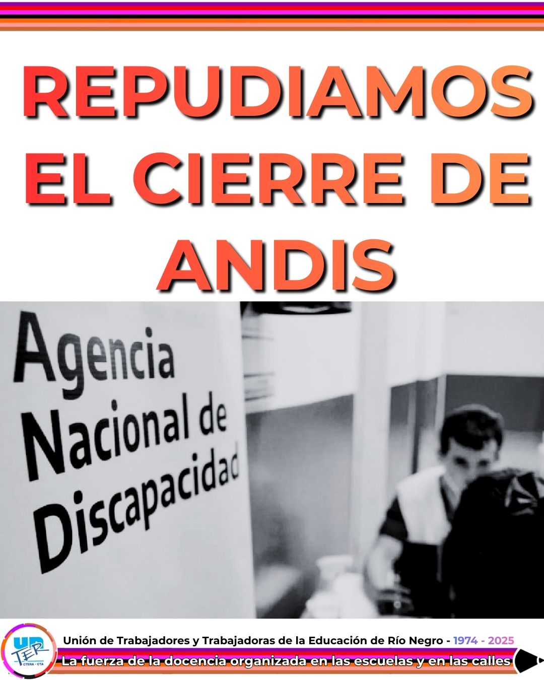 Lee más sobre el artículo Repudiamos enérgicamente la disolución de la ANDIS
