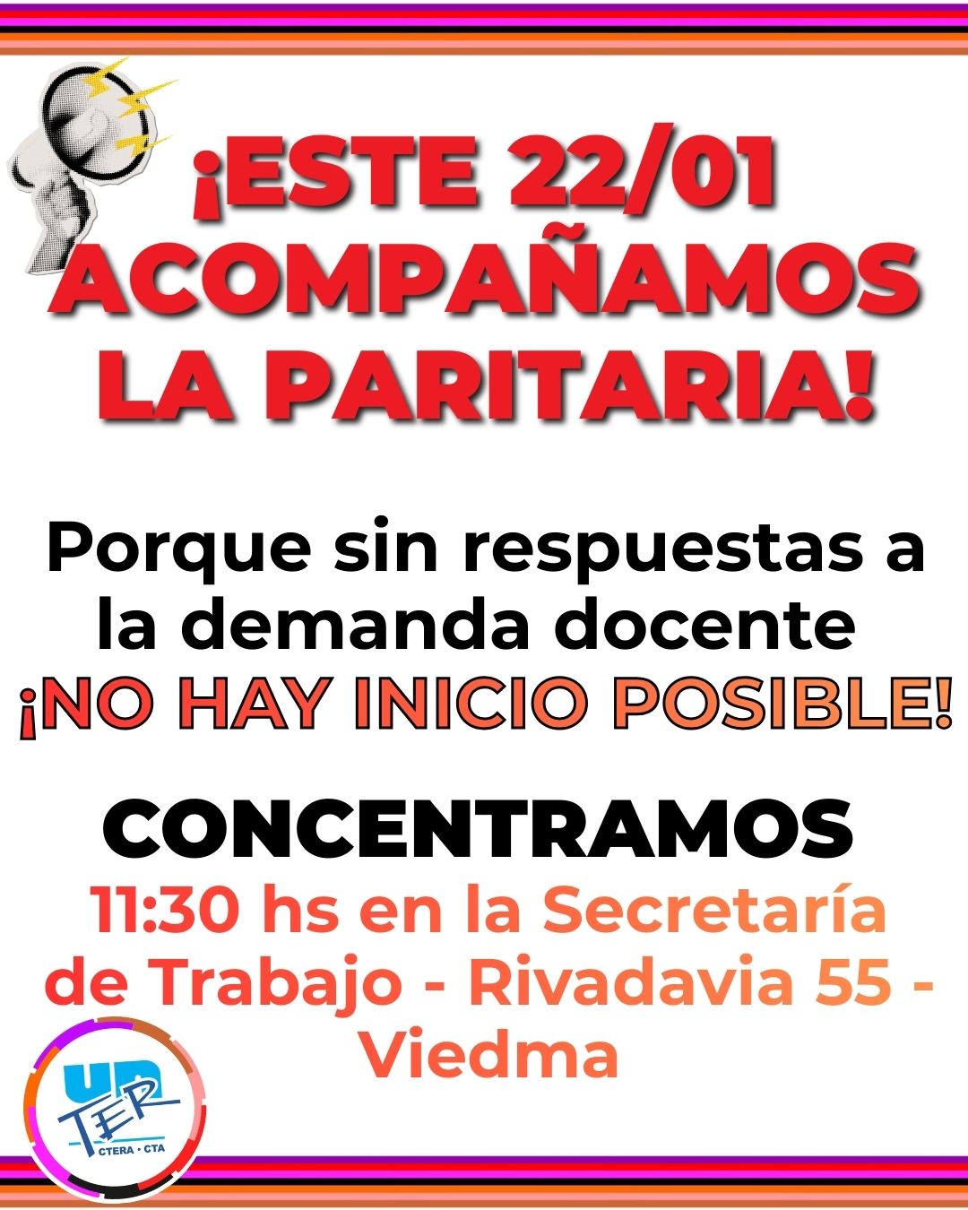 En este momento estás viendo Este 22/01 acompañamos la Paritaria