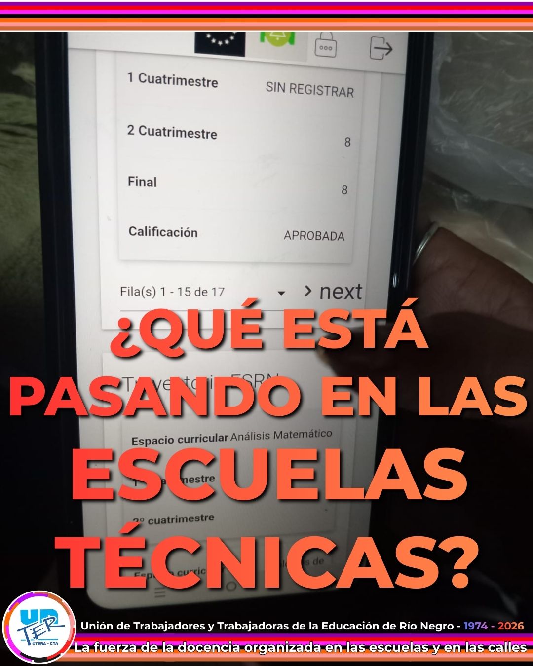 Lee más sobre el artículo ¿Qué está pasando en las Escuelas Técnicas?