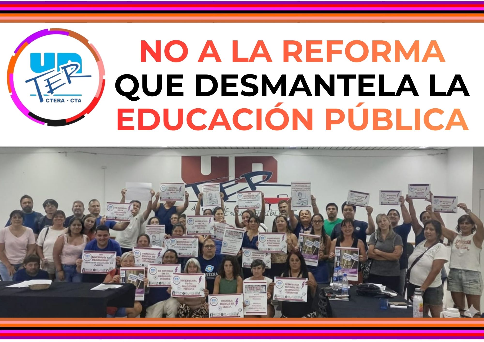 Lee más sobre el artículo No a la Reforma que desmantela la Educación Pública