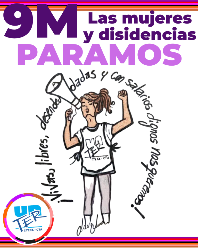 Lee más sobre el artículo El gobierno provincial castiga a las docentes por ejercer su derecho a parar el 9M