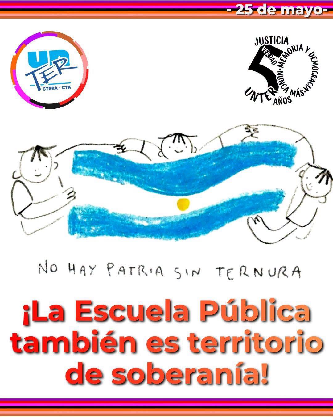 Lee más sobre el artículo 25 de mayo: la patria se construye con organización, derechos y lucha colectiva