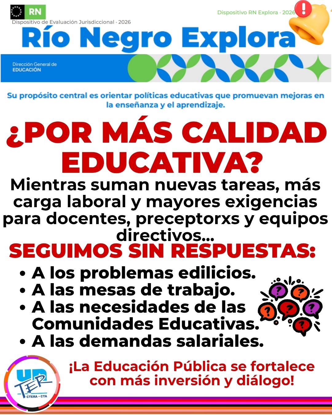 Lee más sobre el artículo ¿Por más calidad educativa? La Educación Pública se fortalece con más inversión y diálogo