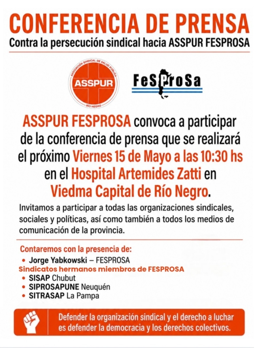 En este momento estás viendo Solidaridad con lxs compañerxs de ASSPUR