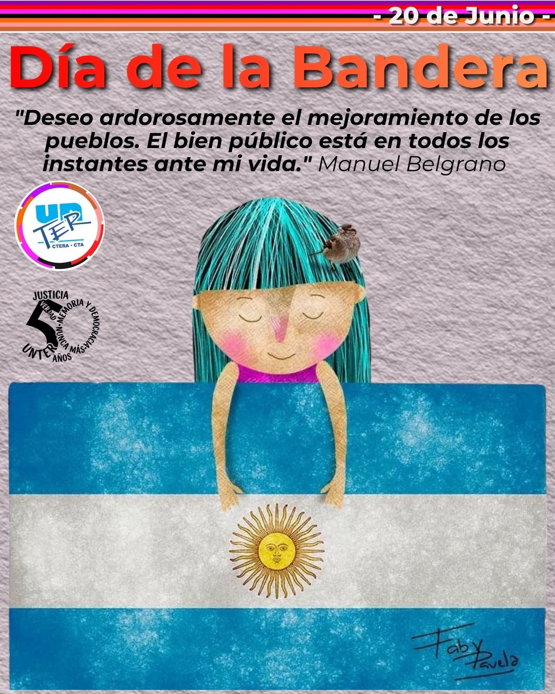 En este momento estás viendo 20 de Junio – Día de la Bandera