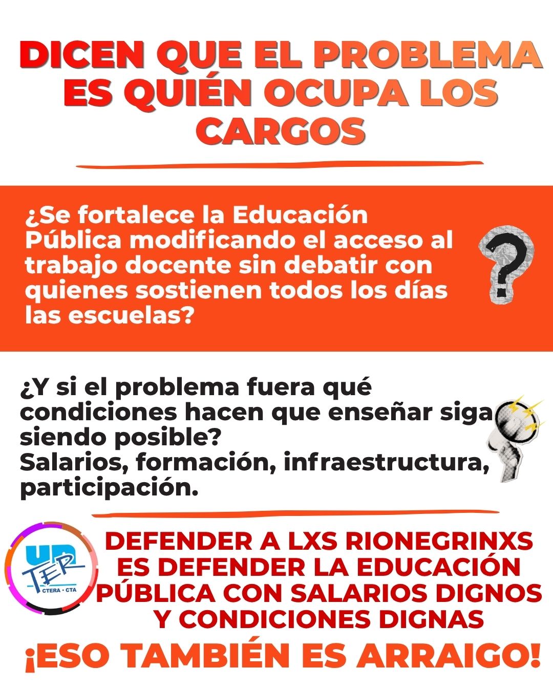 En este momento estás viendo No es arraigo si no hay derechos. No es educación situada si no hay participación
