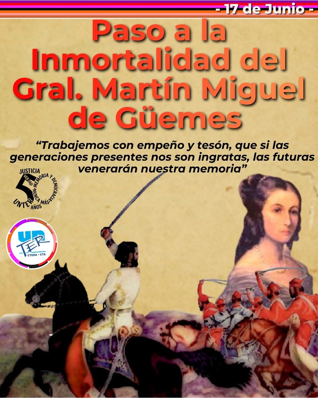 En este momento estás viendo Paso a la inmortalidad de Martín Miguel de Güemes