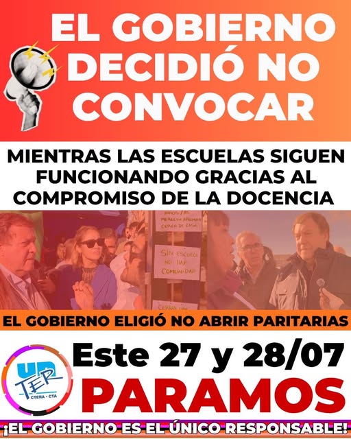 Lee más sobre el artículo La negociación paritaria no es un favor: es una responsabilidad del Estado