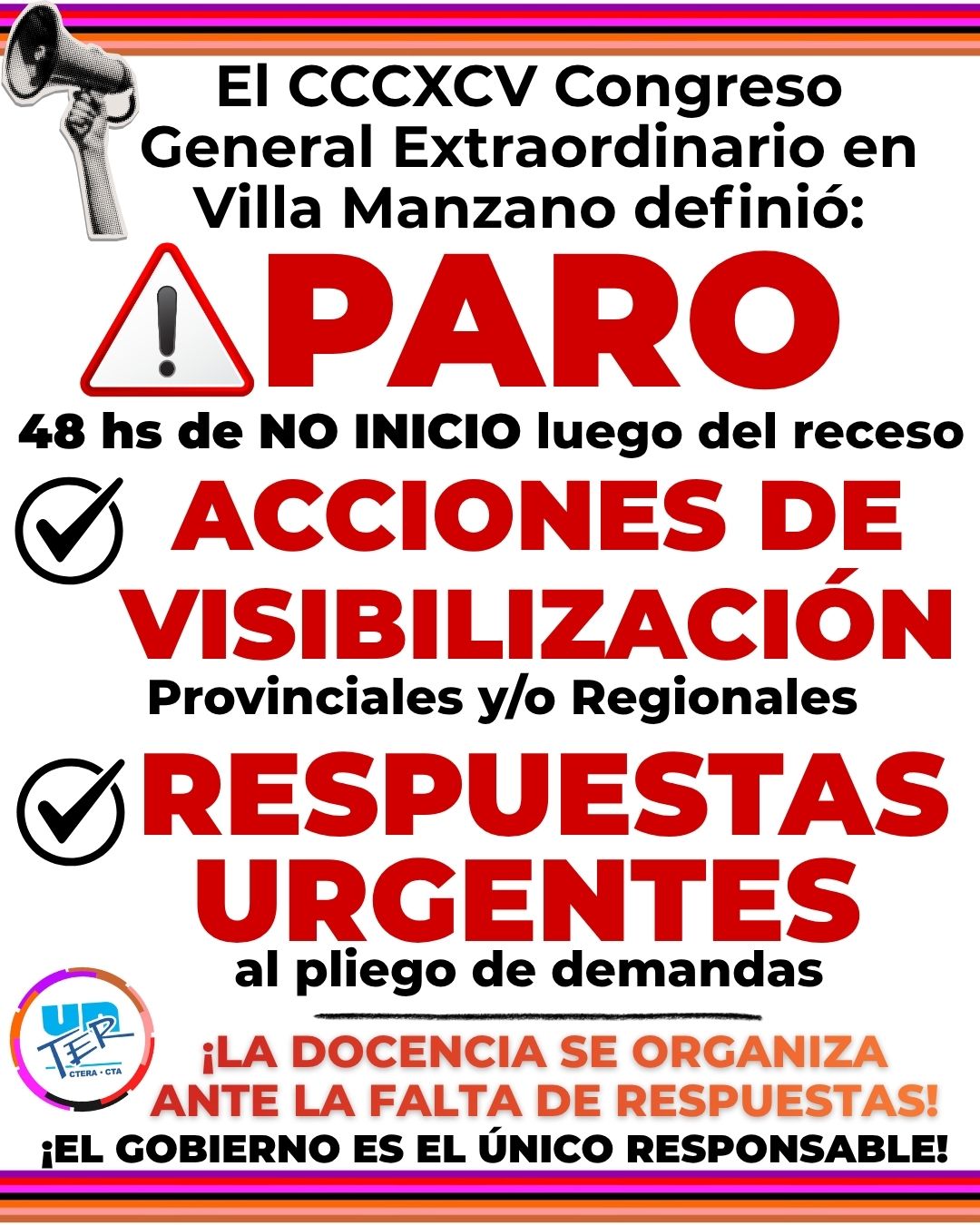 En este momento estás viendo Finalizó el CCCXVC Congreso General Extraordinario en Villa Manzano – 06/07/2026