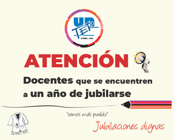 En este momento estás viendo Información para compañerxs a un año de jubilarse